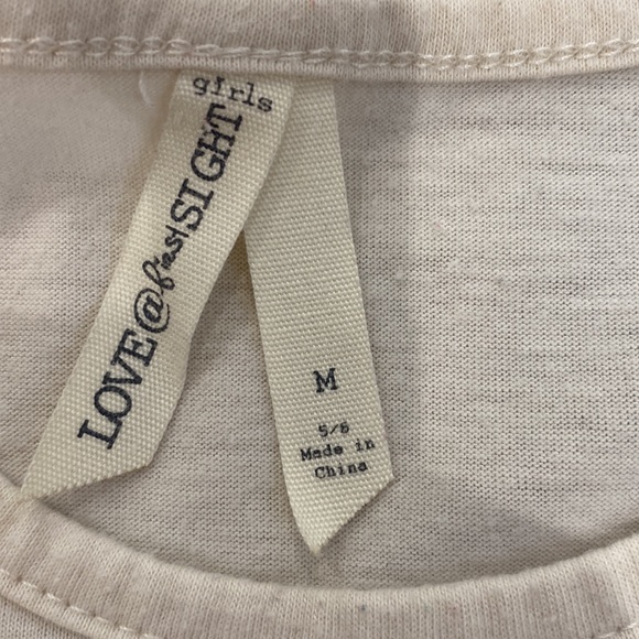 Love @ first sight little ballerina set grey pants with pink tutu size 5/6 - Picture 5 of 5